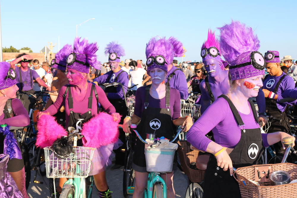 Zombie Bike Ride 2018 photo - Duval Street, Key West